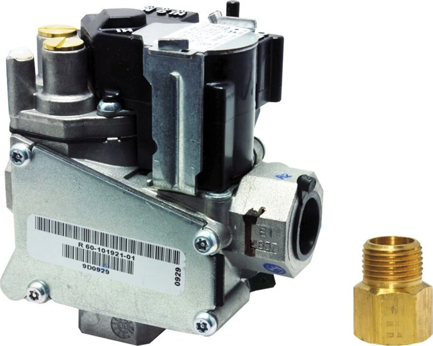 Rheem® 60-101921-81 36G Series Two-Stage Hot Surface / Direct Spark Gas Valve - 140,000 BTU/h, 1/2 in Inlet, 24V, For Models Incl R802P-ZSA / R802T-MSA / RGLK