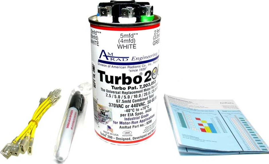 Rheem® 439100 2.5-65 MFD 440V Dual Run Capacitor