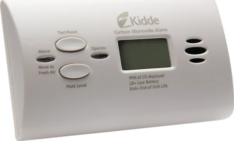 FENWAL CONTROLS KN-COPP-B-LPM Battery Carbon Monoxide Detector w/ Digital Display