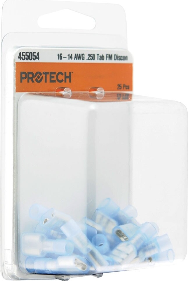 Rheem® 455054 ProTech 16-14 AWG Insulated Quick Connect - 1/4 in Tab, 25 / Pk