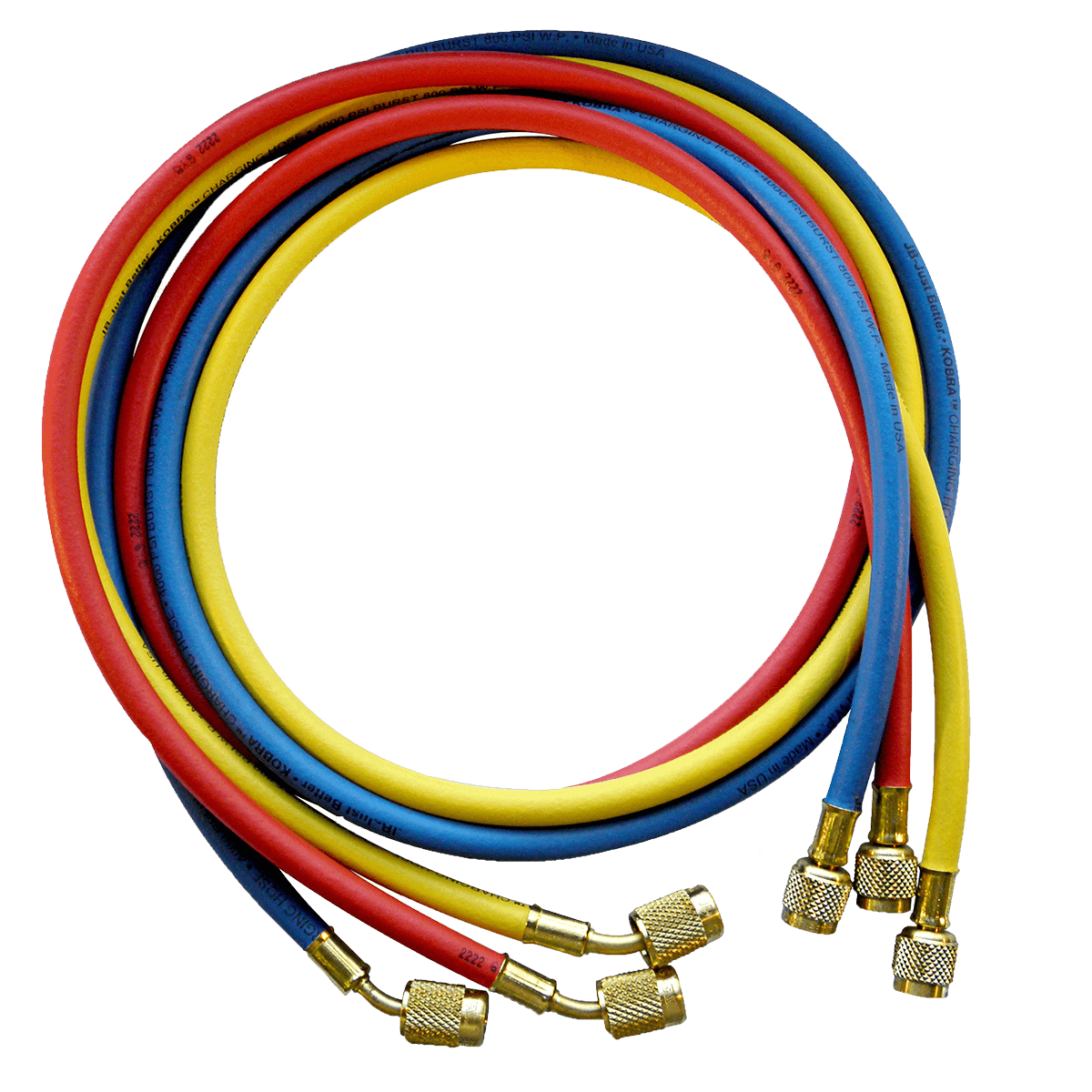 JB Industries CCLS-36 1/4 in 36 in Long Charging Hose