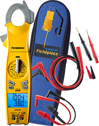 Fieldpiece SC640 SC640 Series Swivel Head Clamp Meter - 400A, True RMS