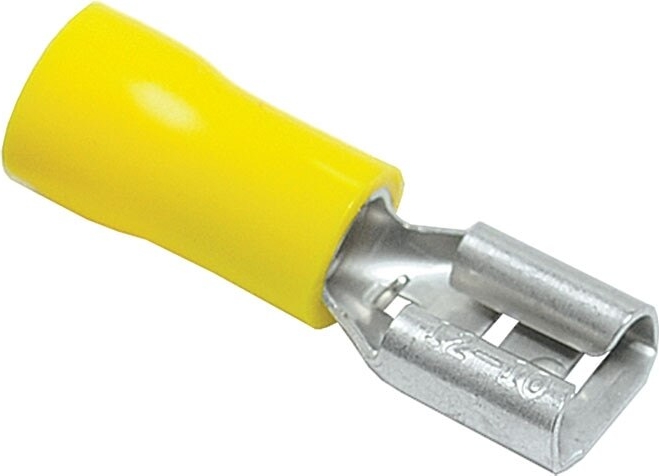 Rheem® 455093 ProTech 12-10 AWG Insulated Quick Connect - 1/4 in Tab, 15 / Pk