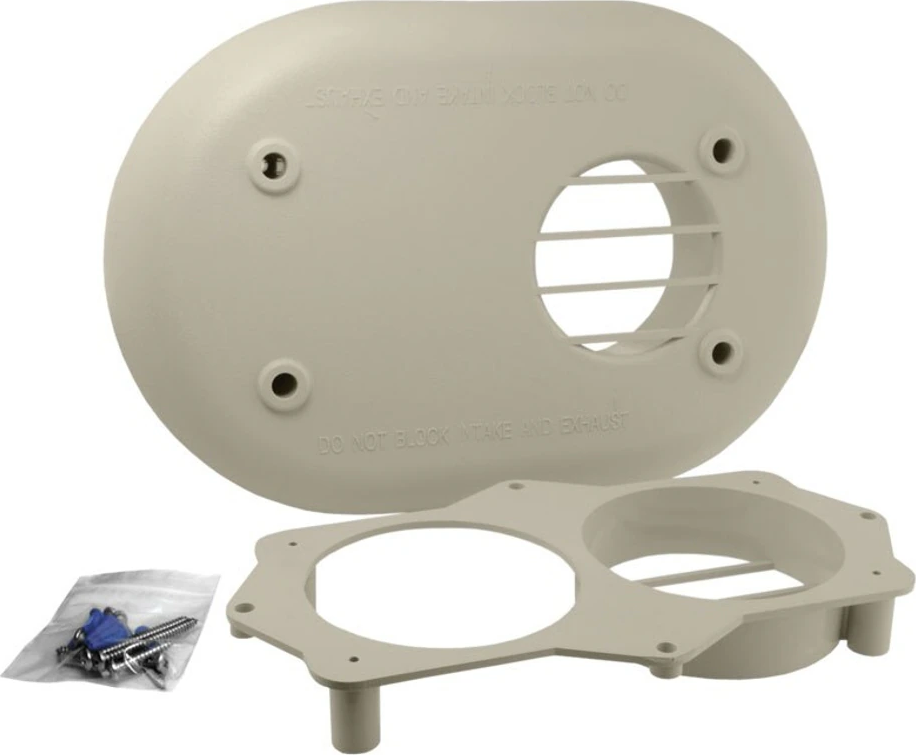 Rheem® RXGY-G01 Direct Vent Sidewall Termination Kit - 3 in