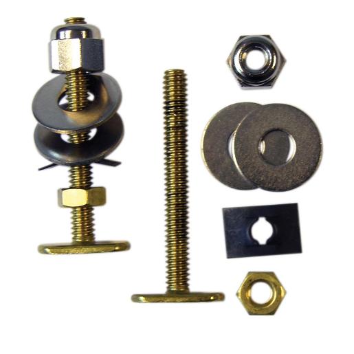 Wolverine Brass® 40556 CLOSET BOLT PR W/ ROUND