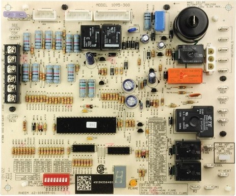 Rheem® 62-104059-01 24V Integrated Furnace Control Board - For R802P-MSA / R802P-MXA / R802P-ZSA / R802P-ZSB