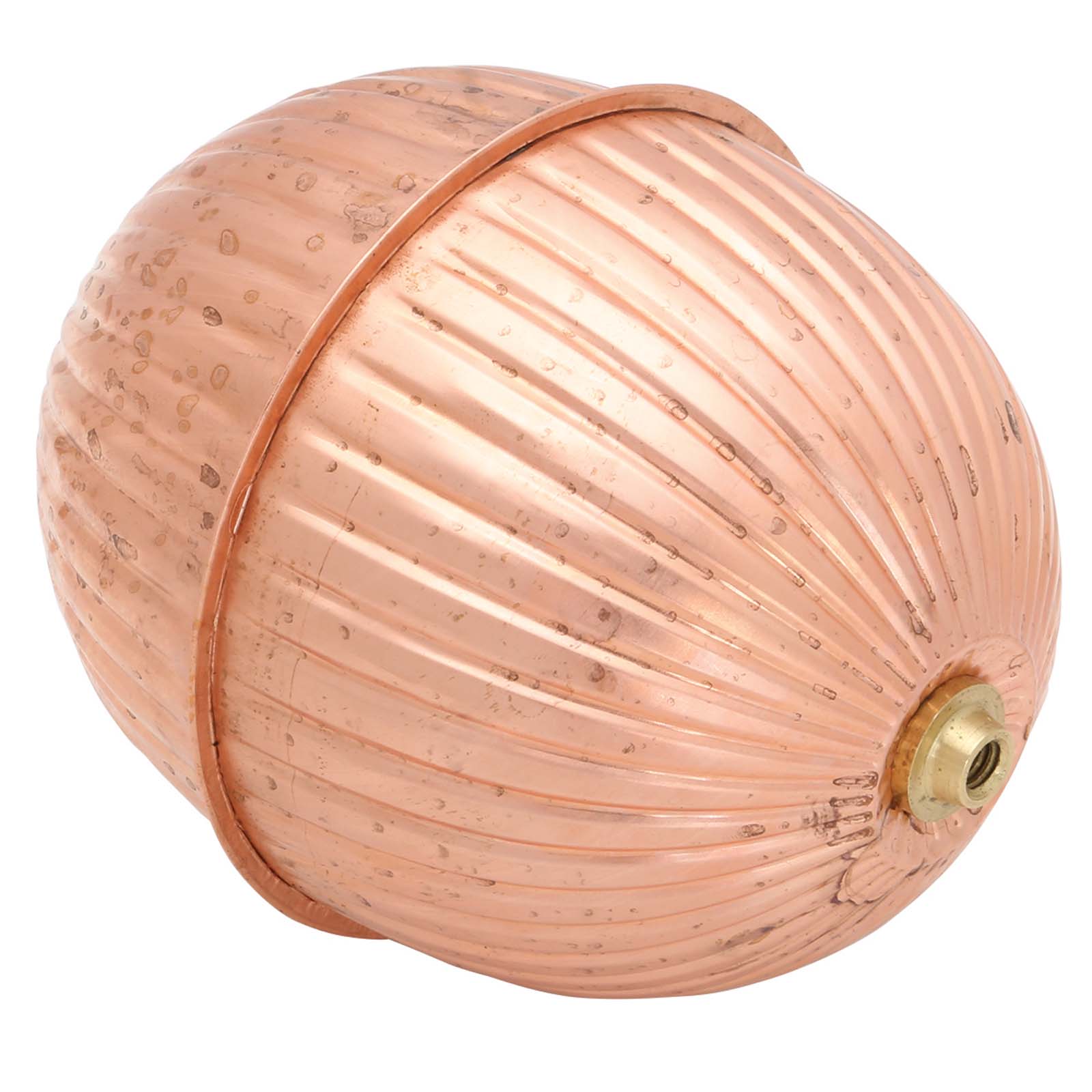 Wolverine Brass® 51117W Copper Ballcock Tank Float Ball, 4 x 5"