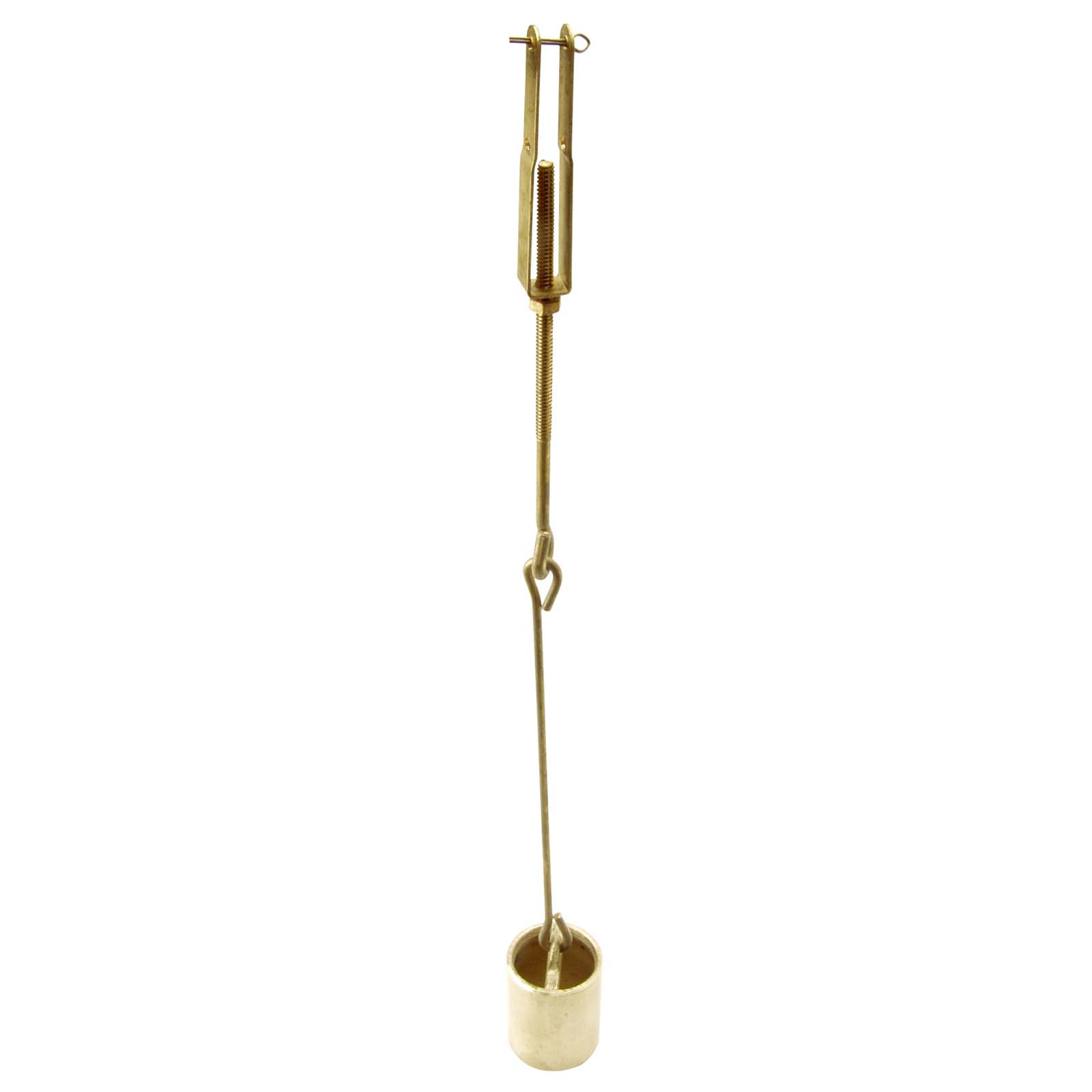 Wolverine Brass® 51533W Overflow Piston & Linkage for Dome Brass Bath Waste