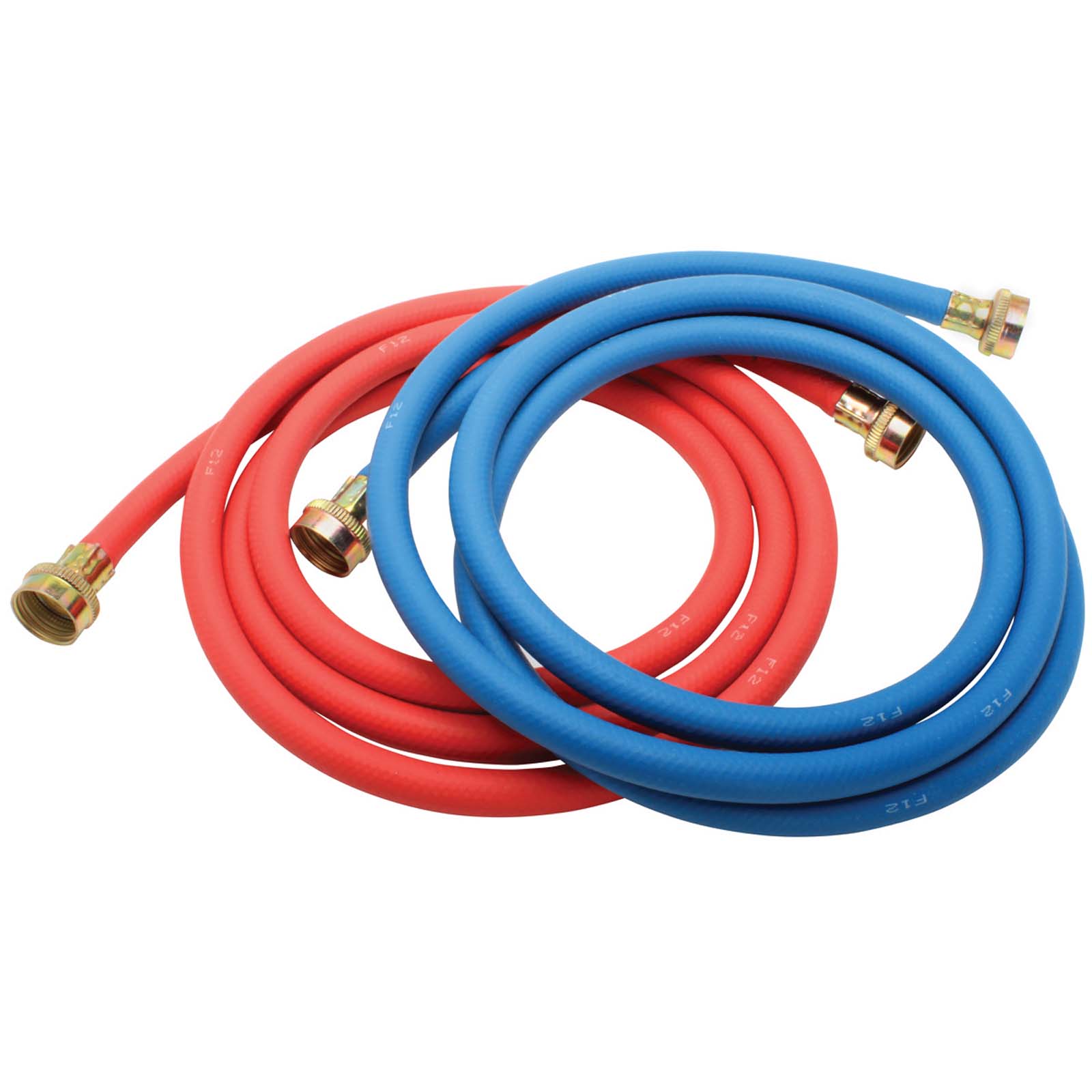 Wolverine Brass® 53541PR 3/8" x 60" Rubber Washing Machine Hose (Pair)