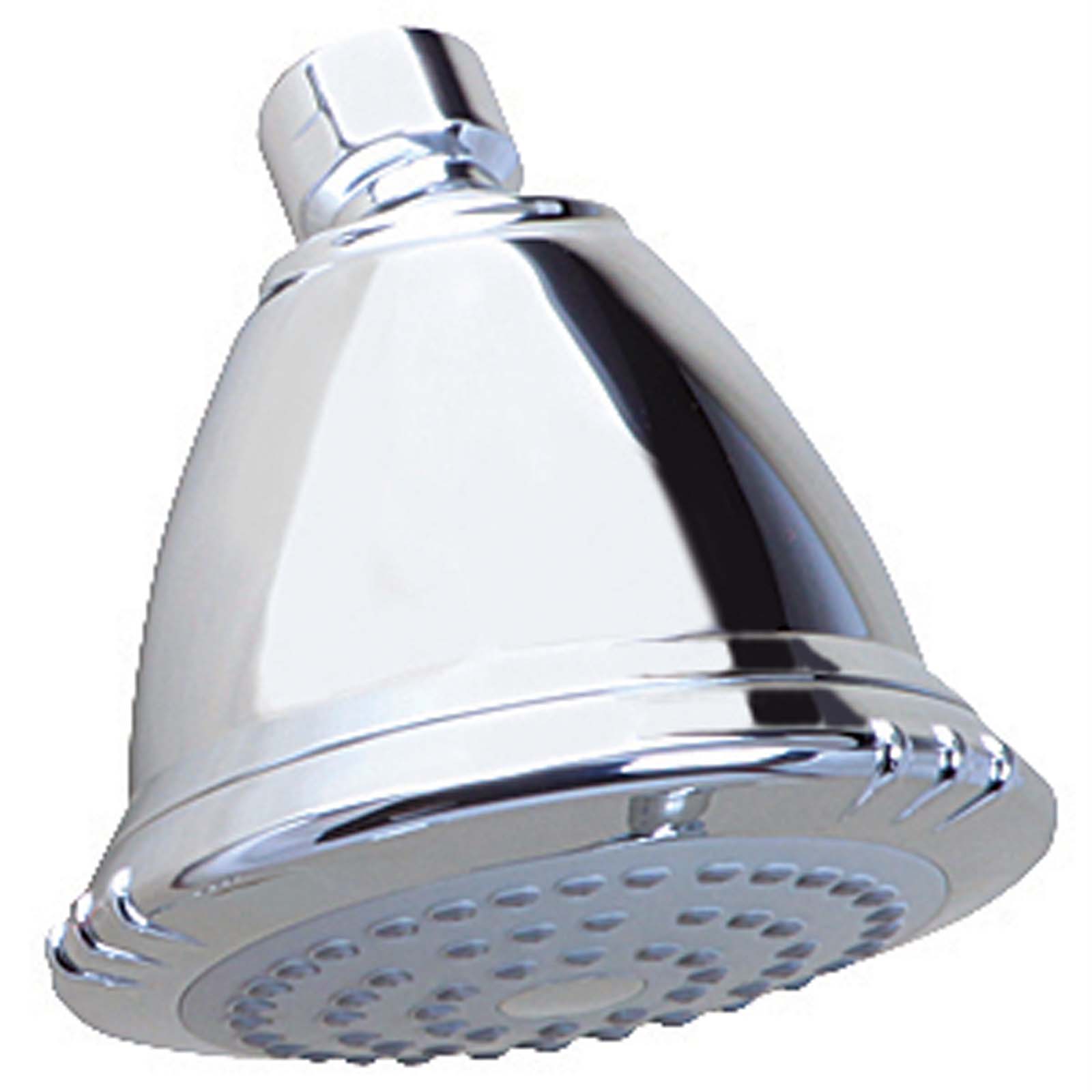 Wolverine Brass® 53695A Chrome Shower Head Single Function,w/ CH Brass Ball Jt