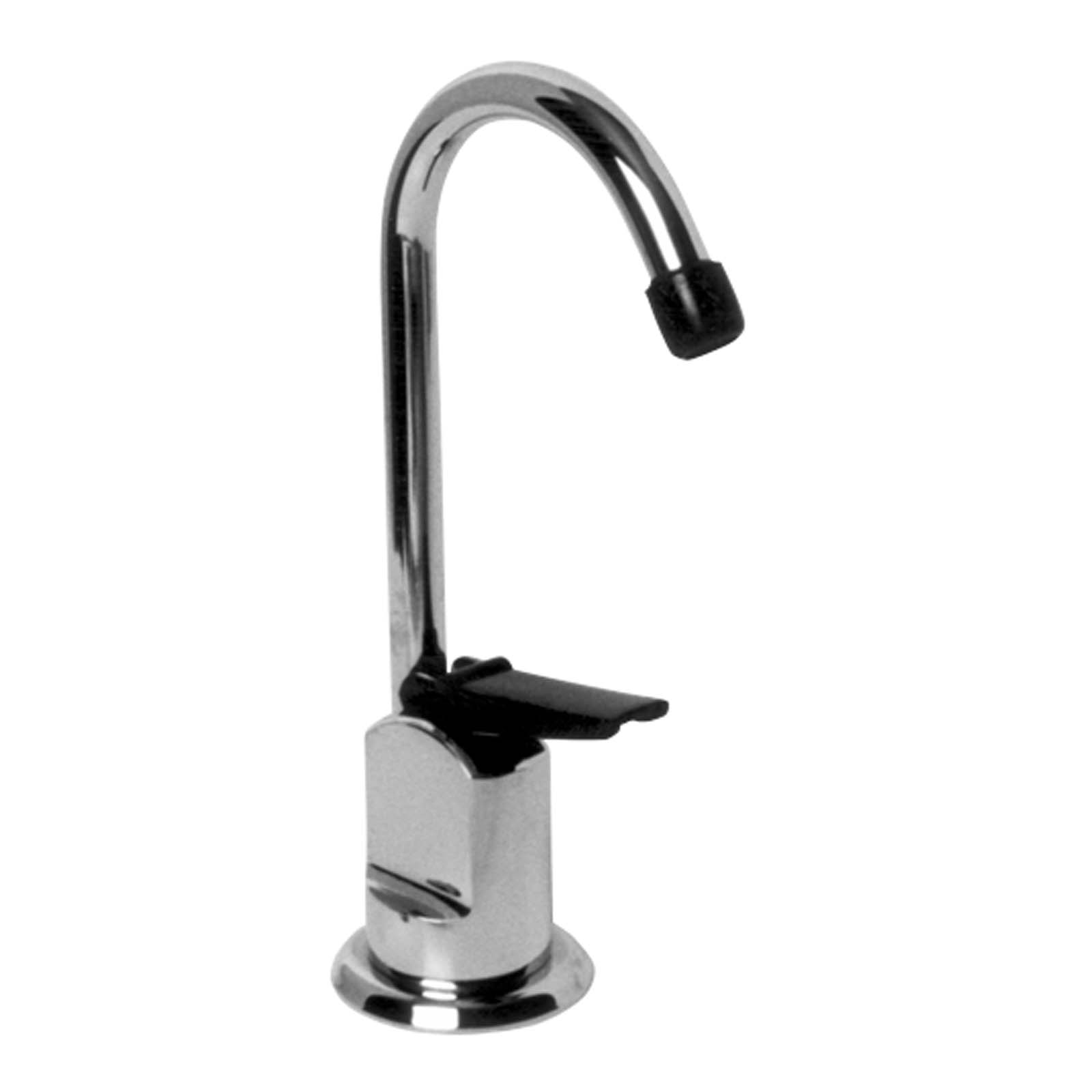 Wolverine Brass® 54015W Wolverine Brass 54015W Self-Closing Basin Faucet Valve, 1/4" Com, Lever Handle, Chrome