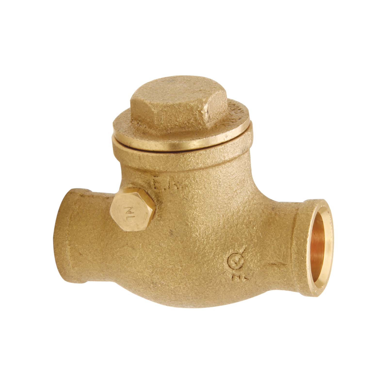 Wolverine Brass® 54302NL ProSeries 3/4" C x C Brass Swing Check Valve