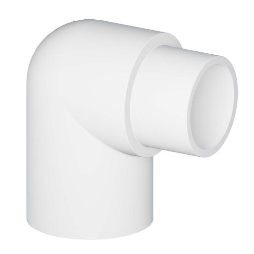 TIGRE 55286 3/4 SPG X SLIP PVC 90 DEG