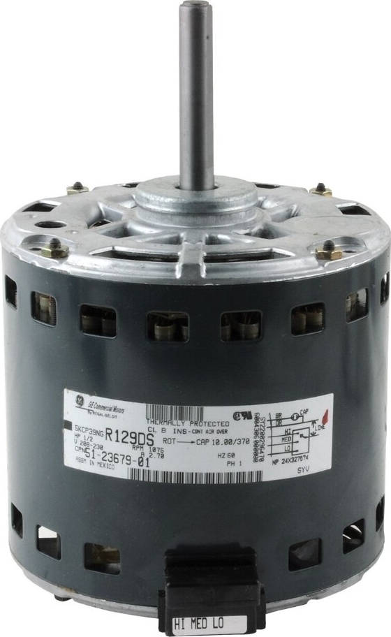 Rheem® 51-23679-01 1/2 HP 1,075 RPM 208/230V 1 ph Blower Motor