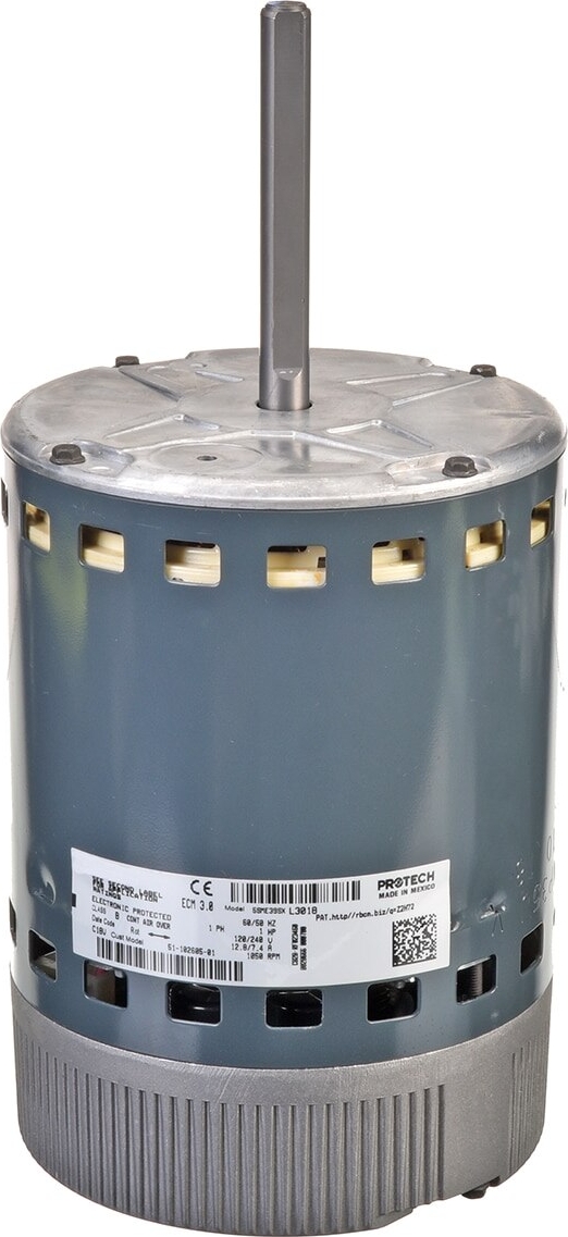 Rheem® 51-102605-01 1 HP 1 ph 1,075 RPM Blower Motor