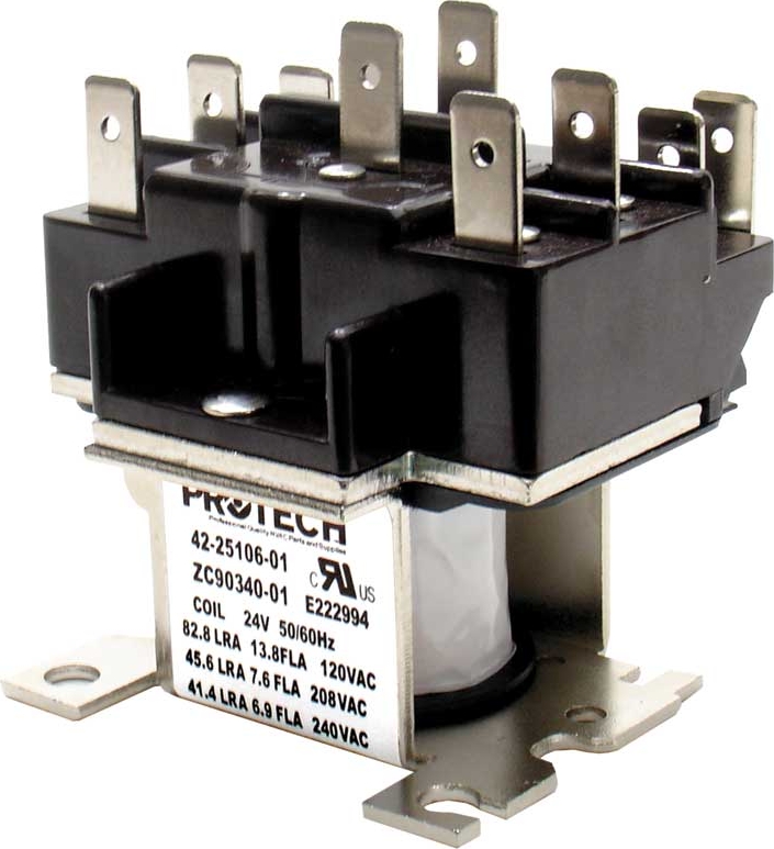 Rheem® 42-25106-01 ProTech 24V Relay - 2NO/2NC, DPDT