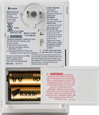 FENWAL CONTROLS KN-COB-DP2 Electric / Battery Carbon Monoxide Detector