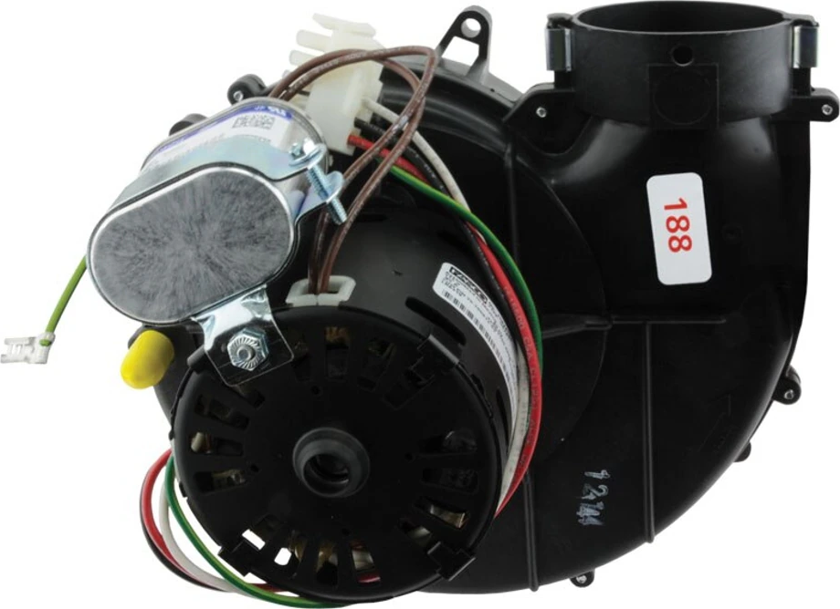 Rheem® 70-100612-03 ProTech 1/25 HP 2-Speed Draft Inducer w/ Gasket - 3,300 RPM, 120V, 1 ph