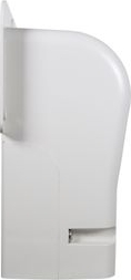 DiversiTech® 230-WC4 SpeediChannel Wall Penetration Cover - 4 in ID, 7.5 in L, White, Snap-On, PVC