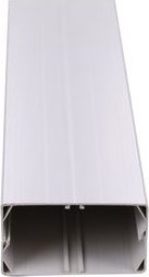 DiversiTech® 230-D6 SpeediChannel Line Set Cover Length - 6 in ID, 78 in L, Brown / White, Snap-On, PVC