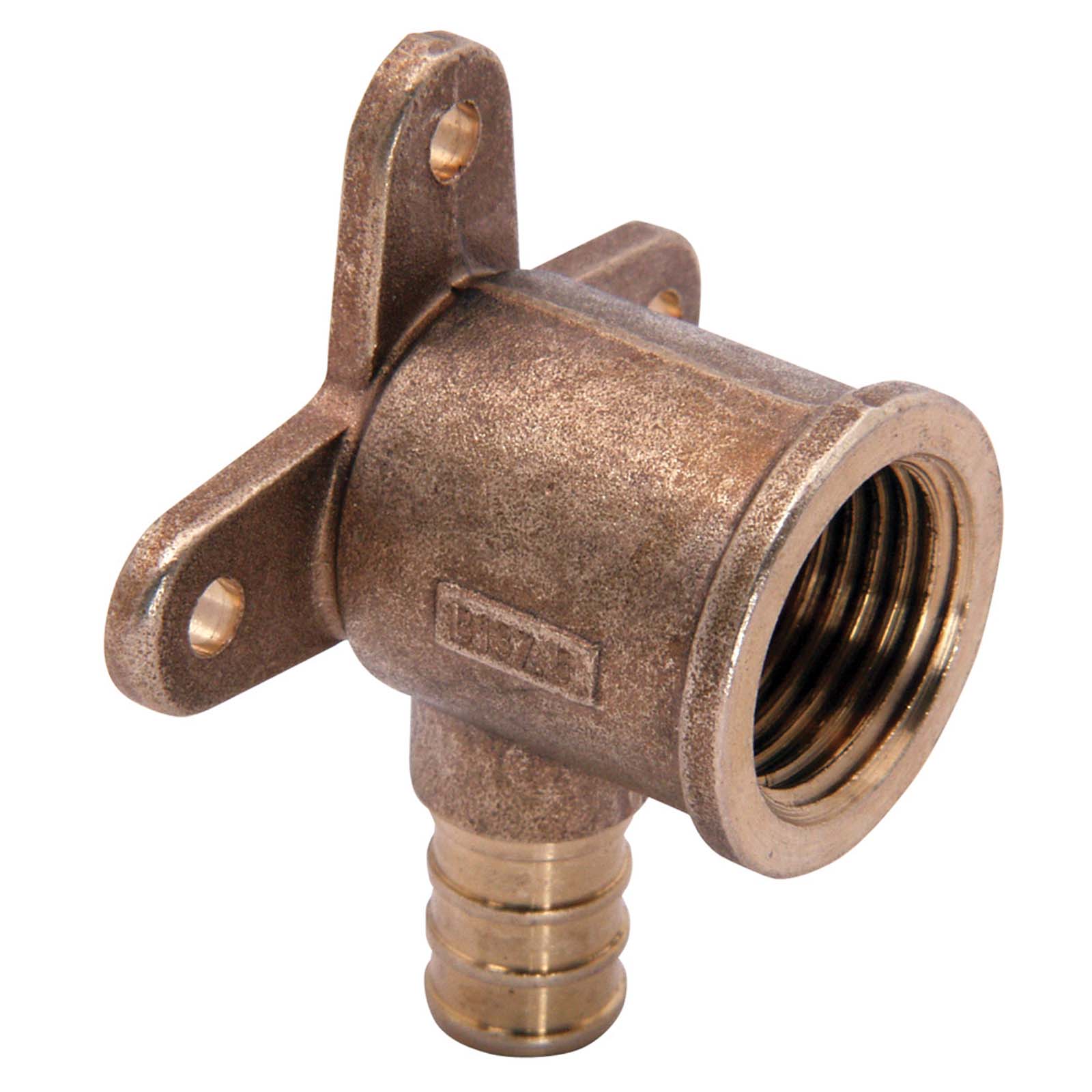 Wolverine Brass® 83665NL 1/2" PEX x FIP Brass 90 deg Drop Elbow