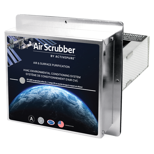 AirScrubber by Aerus® 9960051 Ozone Air Purifier, 100-240 V, 40 to 60 cfm, 8-1/2 in H, 8-1/2 in W, 11 in D