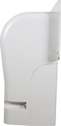 DiversiTech® 230-WC4 SpeediChannel Wall Penetration Cover - 4 in ID, 7.5 in L, White, Snap-On, PVC