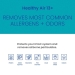 Aprilaire® 413CBN Odor Reduction Air Filter, 25 in L, 16 in W, 4 in Thick, 13 MERV, Synthetic Fiber Filter, 2000 cfm