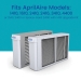 Aprilaire® 413CBN Odor Reduction Air Filter, 25 in L, 16 in W, 4 in Thick, 13 MERV, Synthetic Fiber Filter, 2000 cfm