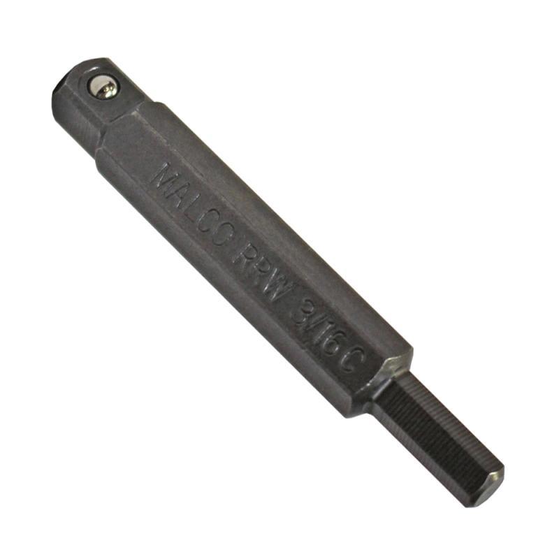 Malco® RRW3/16 Malco® RRW316 3/16 HEX KEY RATCHET WRENCH INSERT 50600 (473)