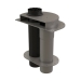 Centrotherm InnoFlue® ISLPT0303 Low Profile Wall Termination, 3 in, HDPE, Black