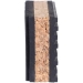 DiversiTech® MP-2C Anti-Vibration Pad, 7/8 in H, 2 in W, 2 in D, Cork/Rubber, Black/Brown