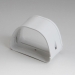 Fortress® 84110 Coupler, 4-1/2 in, 4-1/2 in, PVC, White, Use With: Lineset, 3-1/2 in H, 4-7/8 in W, 2-5/8 in D
