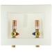 LSP™ Plastic Switch Hitter® OB-207 Outlet Box With Water Hammer Arrester, Plastic, White, 1/2 in Inlet Connection, Yes