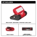 Milwaukee® REDLITHIUM™ USB ROVER™ 2114-21 Pivoting Flood Light, 100 Lumens, 250 Lumens, 550 Lumens, 42-1/2 in Length