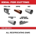 Milwaukee® SAWZALL® 48-00-5186 Blade, 0.035 in Thickness, 24 TPI, Bi-Metal, Applicable Materials: Thin Metal