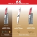 Milwaukee® AX™ SAWZALL® 48-00-5331 Pruning Blade, 3 TPI, Carbide, Applicable Materials: Clean Wood, 6 in Length
