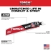 Milwaukee® SAWZALL® TORCH™ 48-00-5553 Blade, 0.05 in Thickness, 10 TPI, Carbide, 12 in Length, 1 in Width