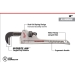 Milwaukee® 48-22-7210 Pipe Wrench, 1-1/2 in Jaw, Aluminum Body, 10 in Length, Red/Silver, Ergonomic Handle, Black Oxide