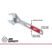 Milwaukee® 48-22-7408 Wrench, 1-1/8 in Jaw, Alloy Steel Body, 8 in Length, Red/Silver, Ergonomic Handle, Chrome-Plated