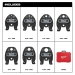 Milwaukee® ZoomLock® MAX 49-16-2462Z Press Jaw Kit, 15.4 in Length, 13.88 in Width, 5.6 in Depth, Steel Jaw