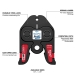Milwaukee® ZoomLock® MAX 49-16-2662Z Press Jaw Kit, 16.2 in Length, 14-1/2 in Width, 6-1/2 in Depth, Steel Jaw
