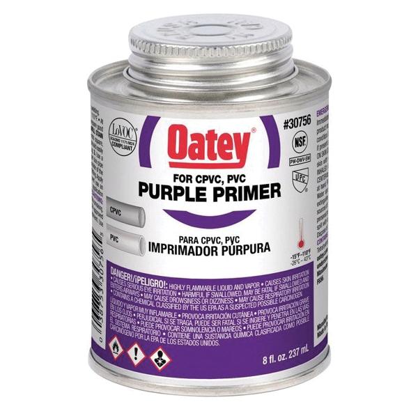 Oatey® 30756 8 OZ PURPLE PRIMER - NSF LISTED