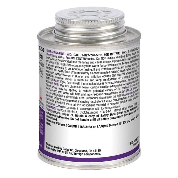 Oatey® 30756 8 OZ PURPLE PRIMER - NSF LISTED