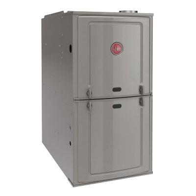 Rheem® Classic Plus R801V Series R801V0704A17UHUCAP Single-Stage Variable-Speed Gas Furnace, 70,000 Btu/hr, 80% AFUE, Upflow/Horizontal