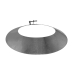 Southwark 1428 Storm Collar, Round Duct 1, 8 in Connection Size 1, Round Duct 2, Steel, 26 ga Gauge, 3/4 in D, 8 in Dia