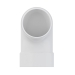 Tigre 323-3410 DWV 1/16 Street Elbow, 3-1/8 in, 3-1/8 in, Hub, Hub, PVC, White, Elbow