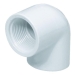 Tigre 406-007 90 deg Elbow, 3/4 in, 3/4 in, Slip, Slip, PVC, White, Schedule/Class: SCH 40, Elbow, 90 deg