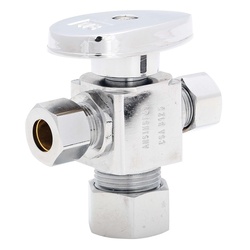 Wolverine Brass® 83432 5/8 COM X 3/8 COM X 3/8 COM