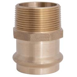 Wolverine Brass® 99643 1-1/4 PRESS X 1-1/4 MNPT